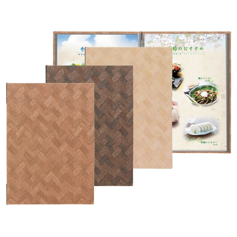 LS-707（A4 4ページ仕様） 和洋兼用メニューブック SHIMBI（シンビ