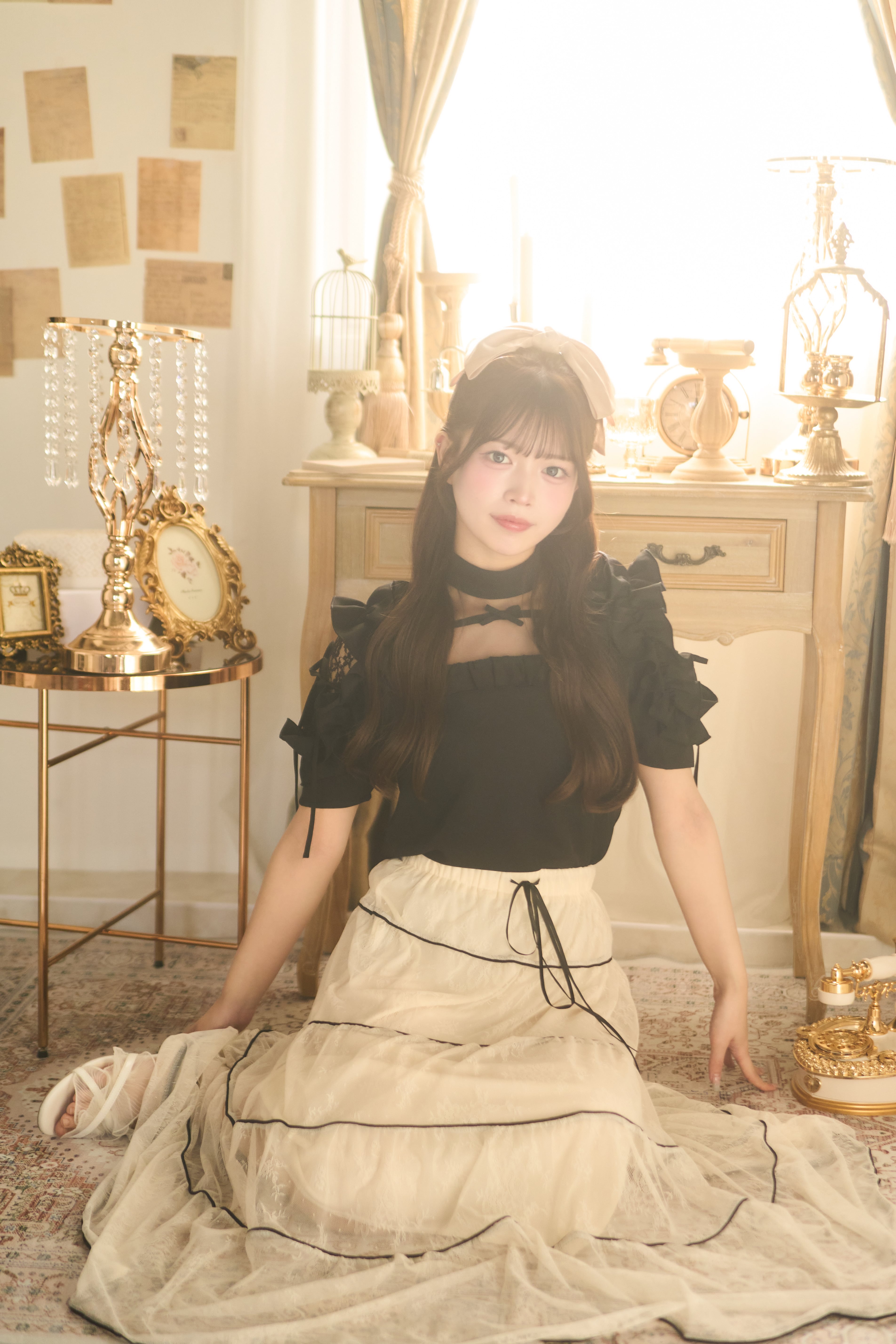 piping tiered skirt