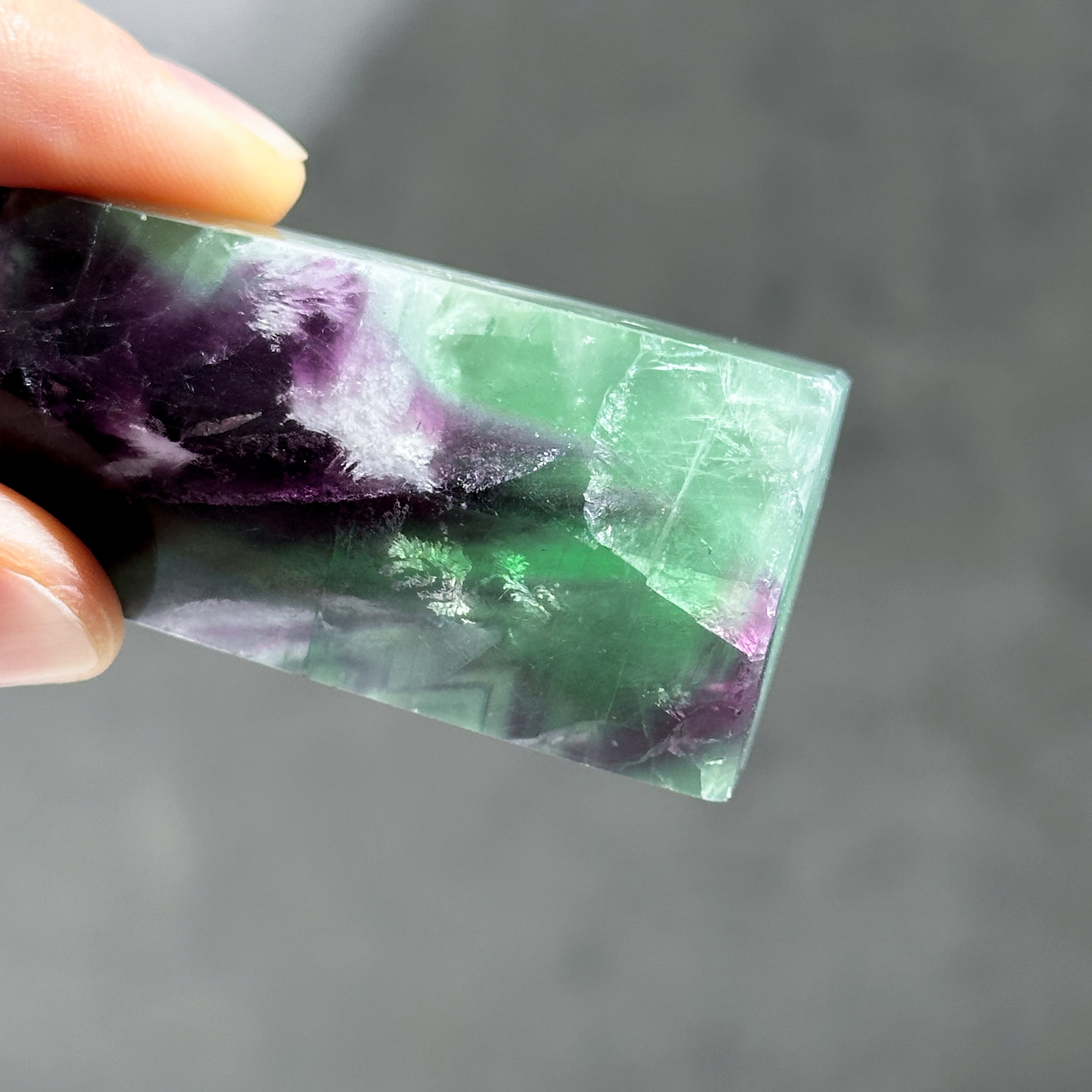 エンジェルフェザーフローライトタワー型 83◇ Angel Feather Fluorite