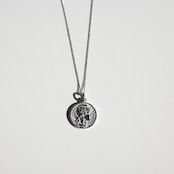 stainless coin necklace SN087.