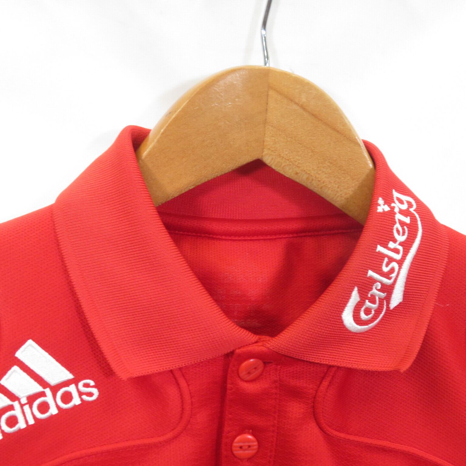 リバプール 08/09 ゲーム ポロシャツ ユニフォーム/adidas 0703 | USED
