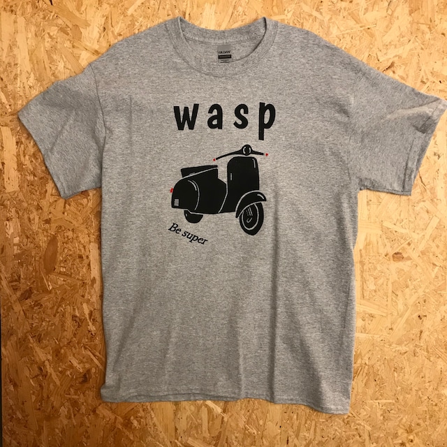 【カトー貿易】 W.A.S.P Tシャツ  [ グレー / サイズL ]