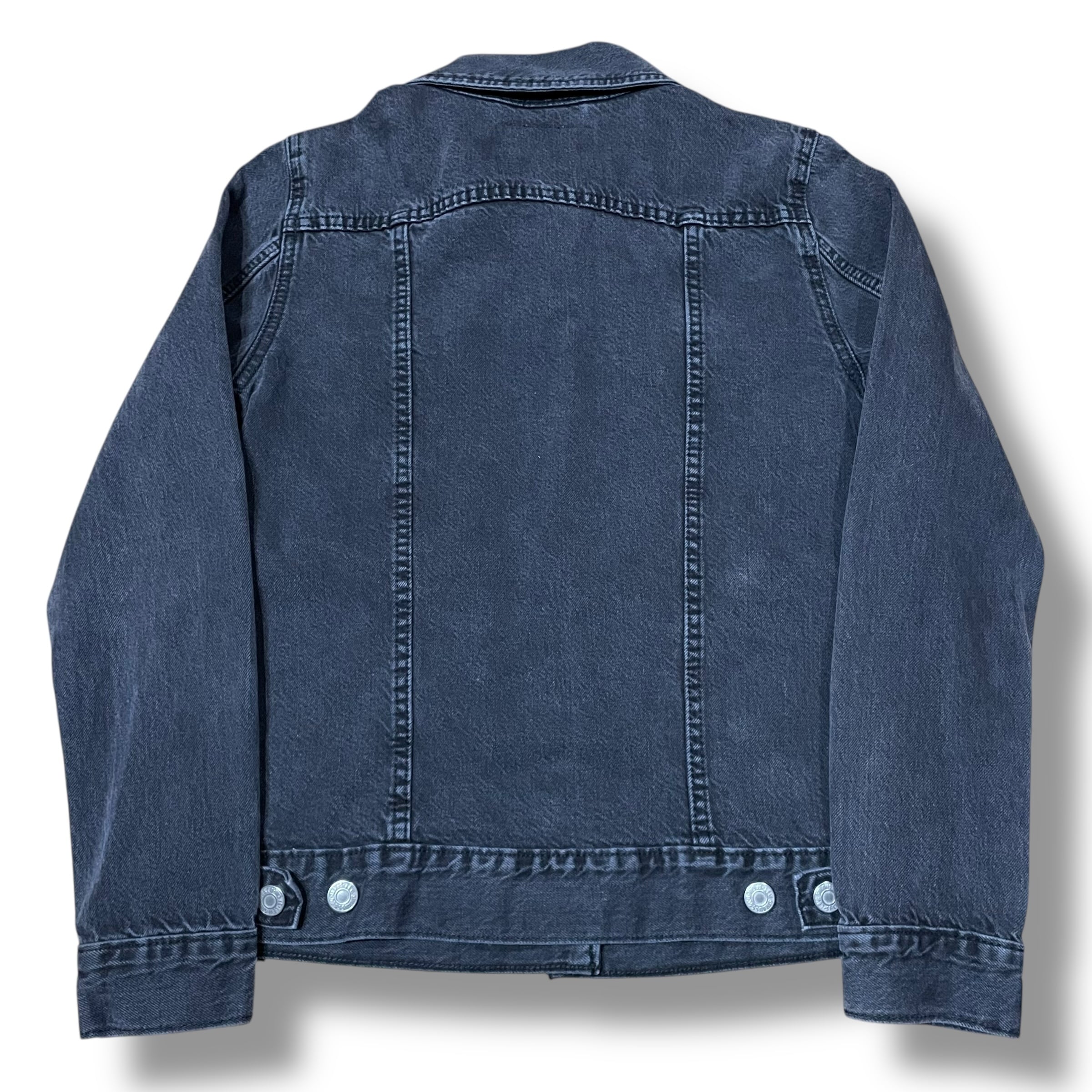 S】LEVI'S リーバイス 4thタイプ ブラックデニムジャケット Gジャン
