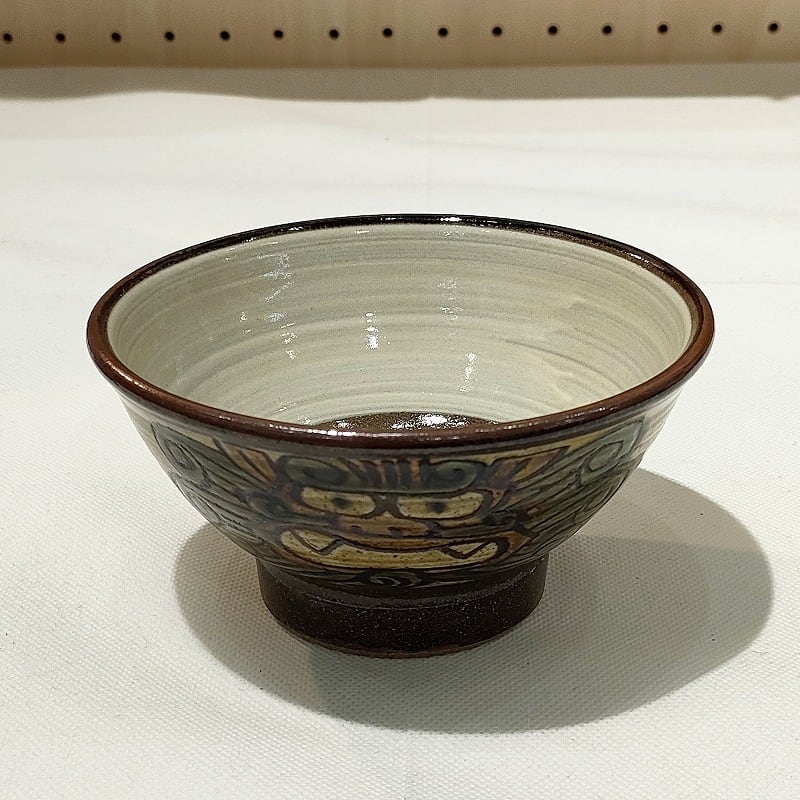 シーサー 4寸マカイ(重ね)【陶器屋須藤】