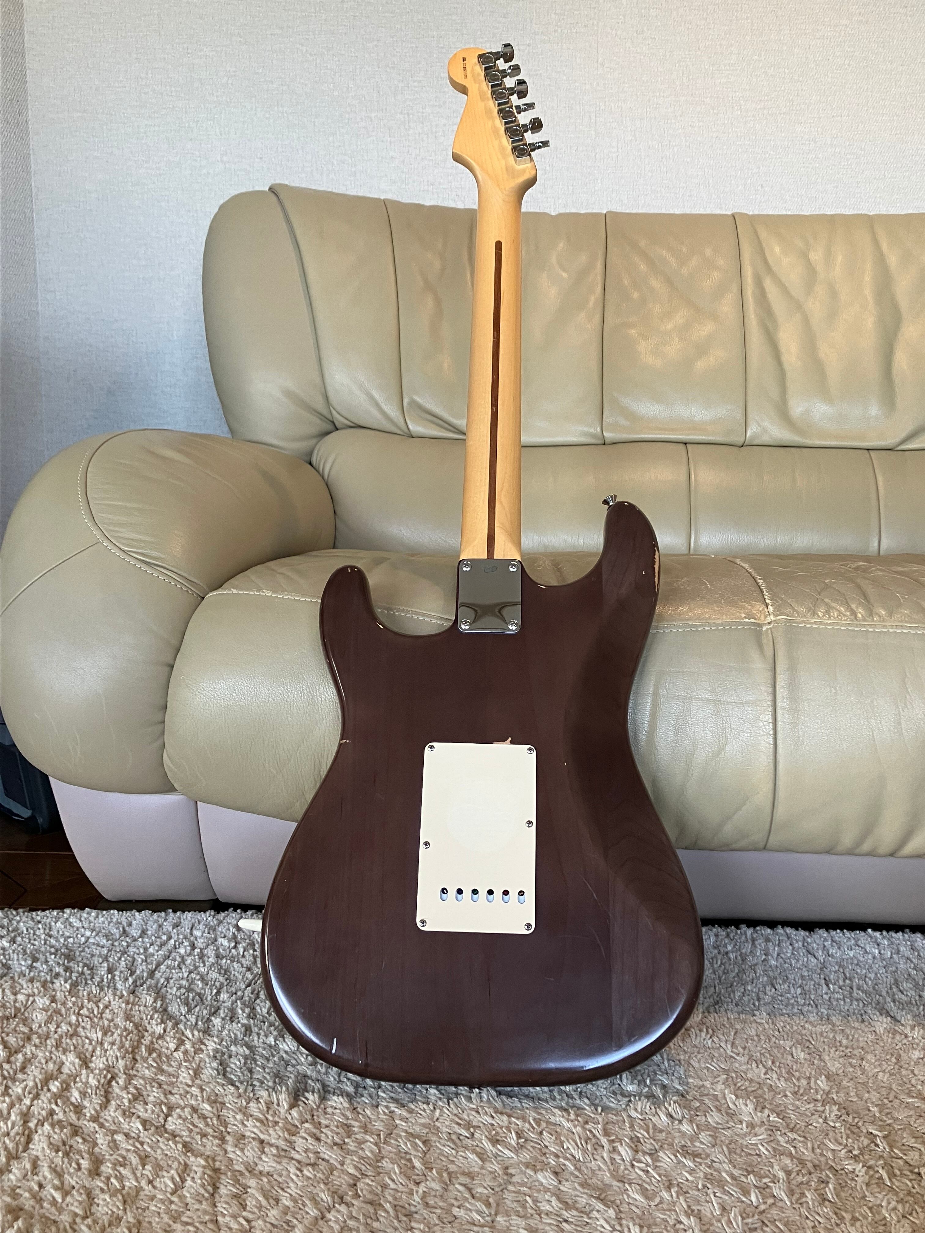 2002 Fender USA Highway One Stratocaster Cocoa Transparent