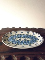 Hand made in poland vintage plate