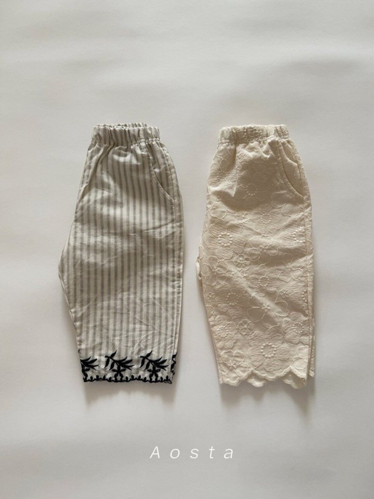 予約⌇aosta / Ellin pants