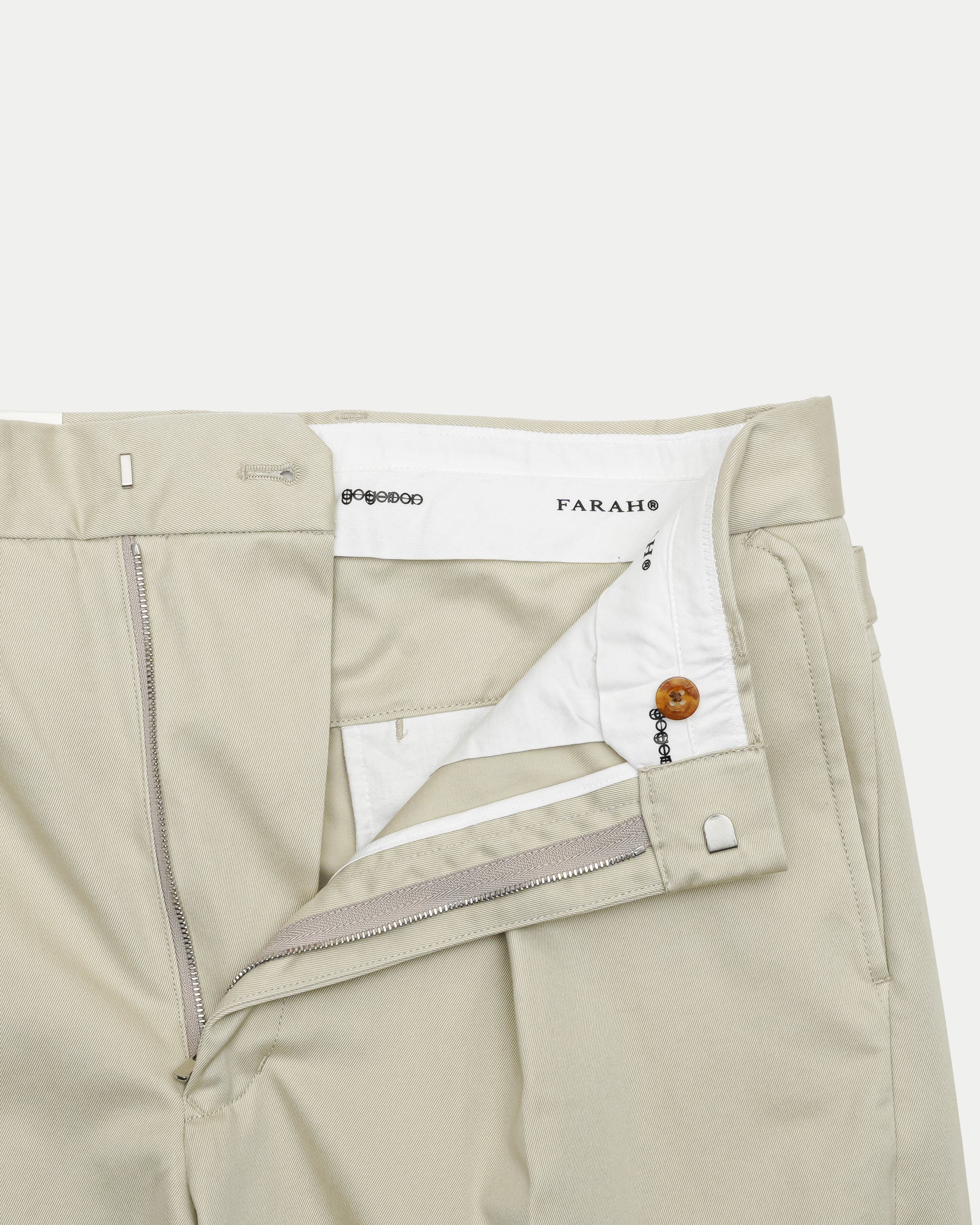 FARAH × goyemon work slacks light beige FARAH® × goyemon WORK SLACKS / LIGHT BEIGE | goyemon ONLINE STORE