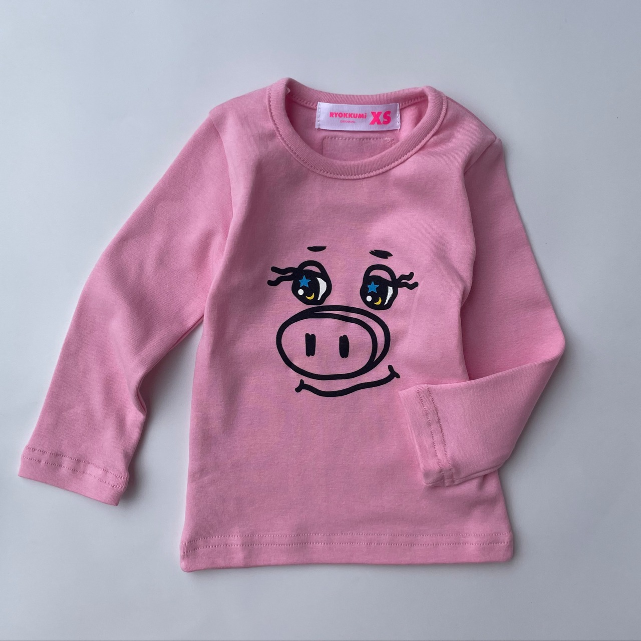 [受注生産] FACE SLIM T - Pink