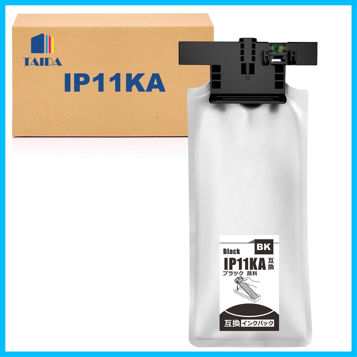 Ip11 Lp07 【TAIDA】IP11KA IP11 IP11A EPSON用 互換インクパック 全色顔料 大容量 エプソン用 純正インクと併用可 ICチップ ...