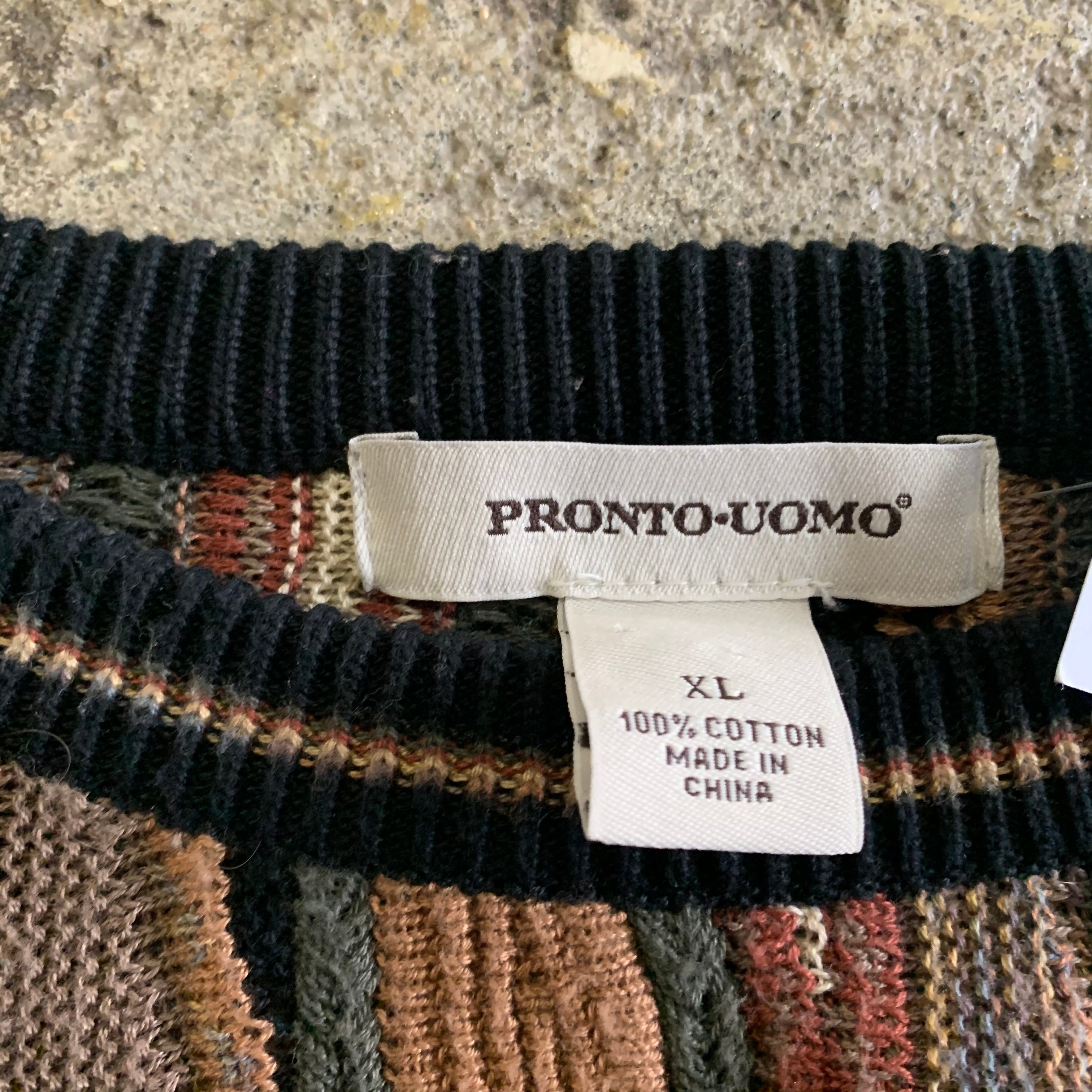 old PRONTO UOMO 3D knit | What