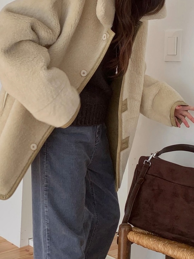 (予約) miel / Must reversible mustang 2color