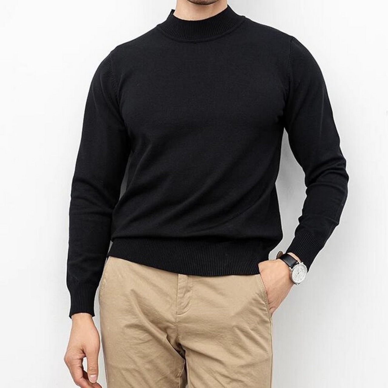 half turtleneck sweater 00027