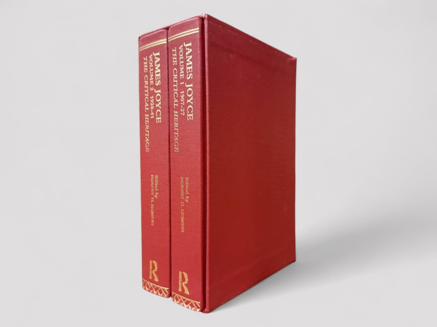 【SL798】James Joyce: The Critical Heritage, complete set in 2 volumes(1997) /Robert H. Deming