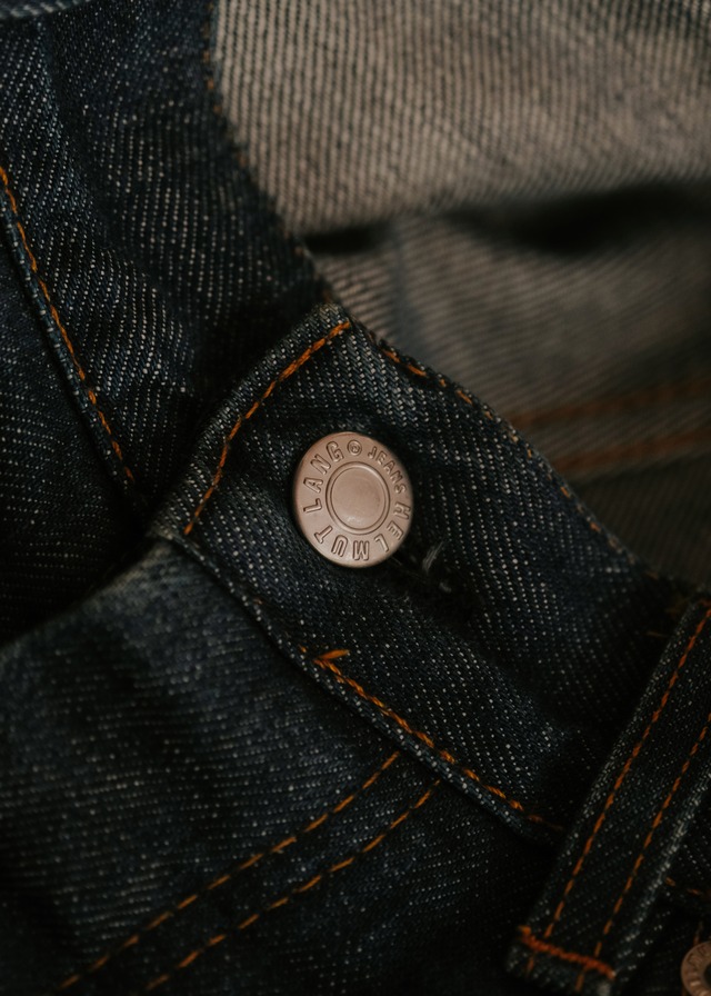 90's HELMUT LANG straight denim trousers