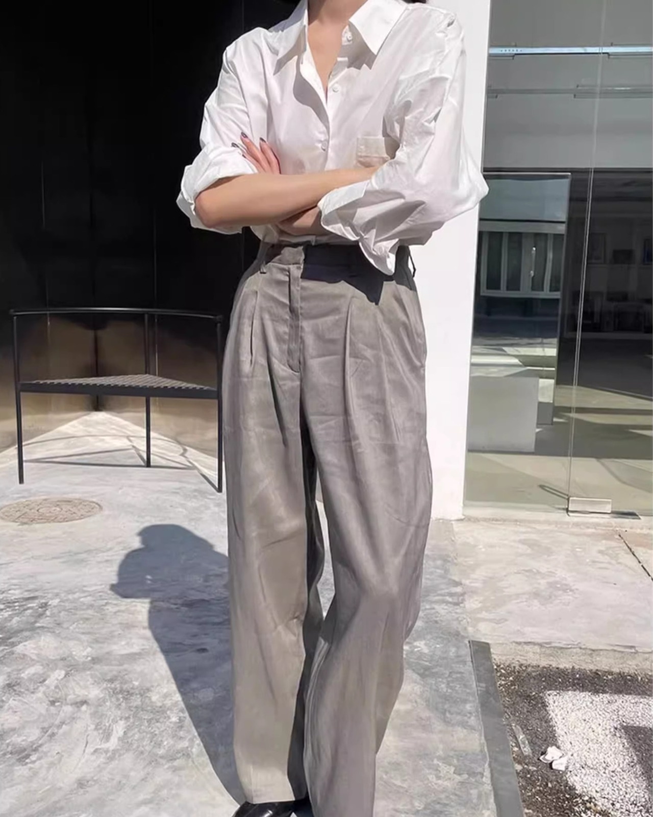 Big silhouette Shirt T20271