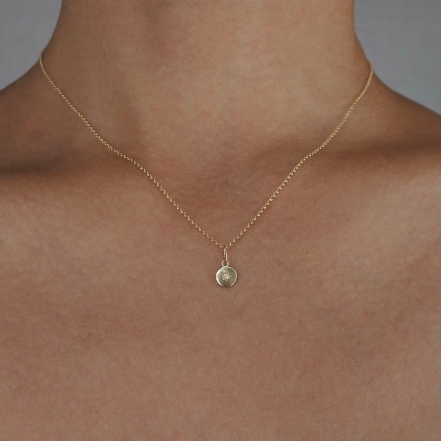 K10 Sun Diamond Necklace