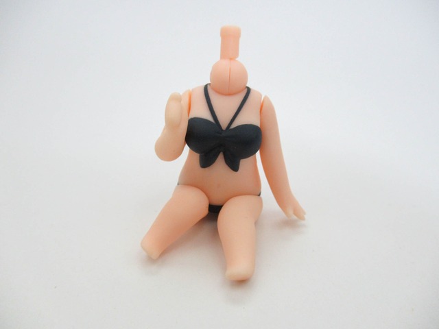 【SALE】（Ａ−ランク）ねんどろいどもあ きせかえ水着 体パーツ 水着 セクシーブラック