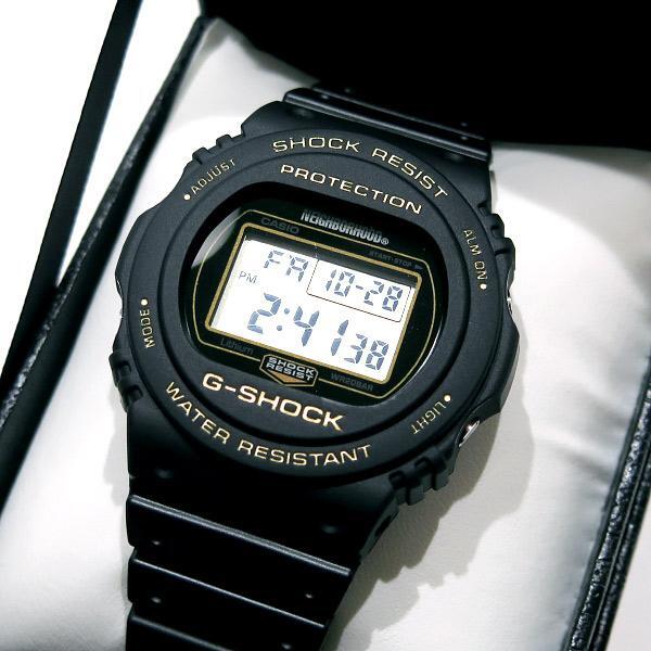 CASIO G-SHOCK DW-5750 NEIGHBORHOODメンズ