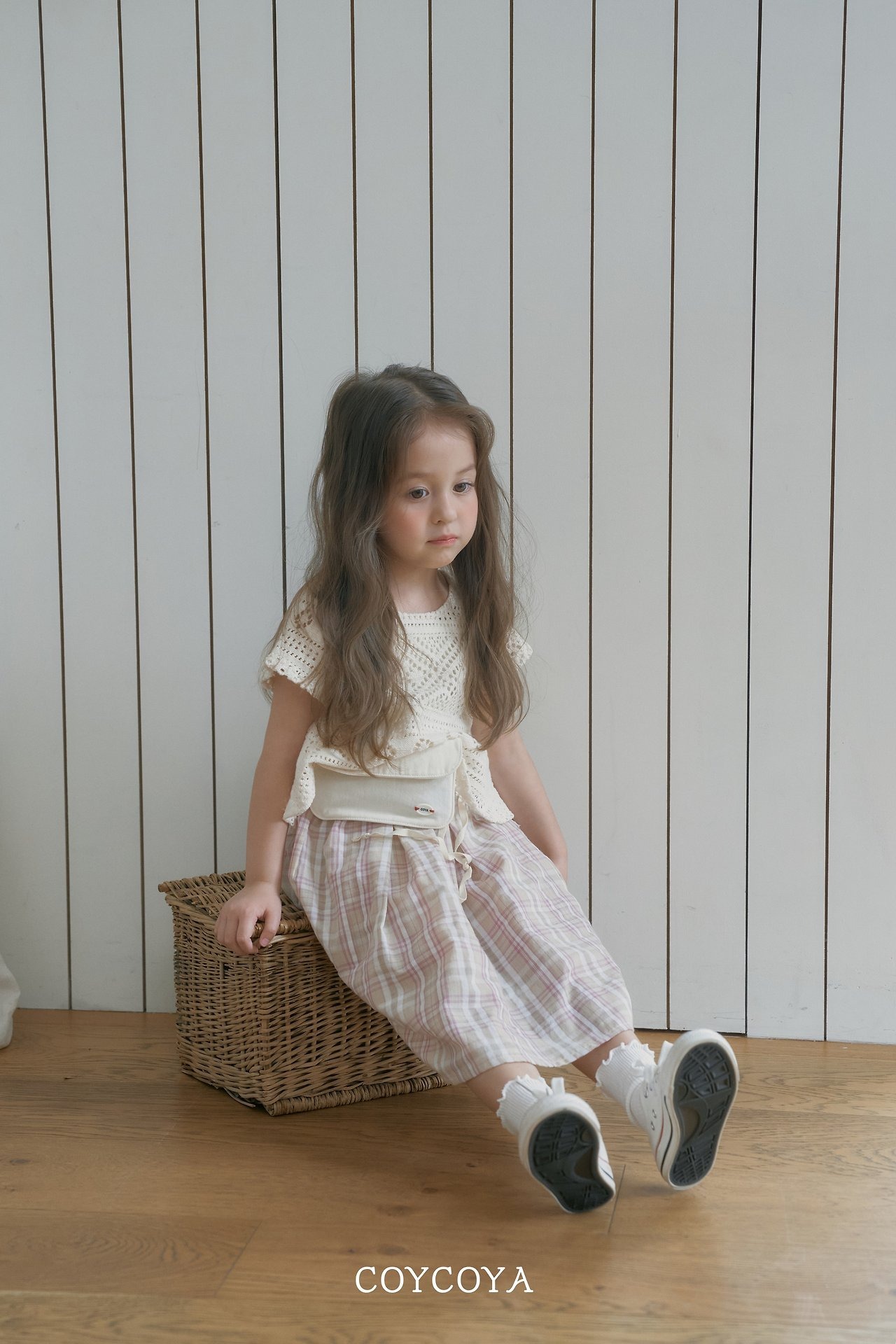 [COYCOYA] Maybe Check Long SK / [코이코야] 메이비체크롱SK