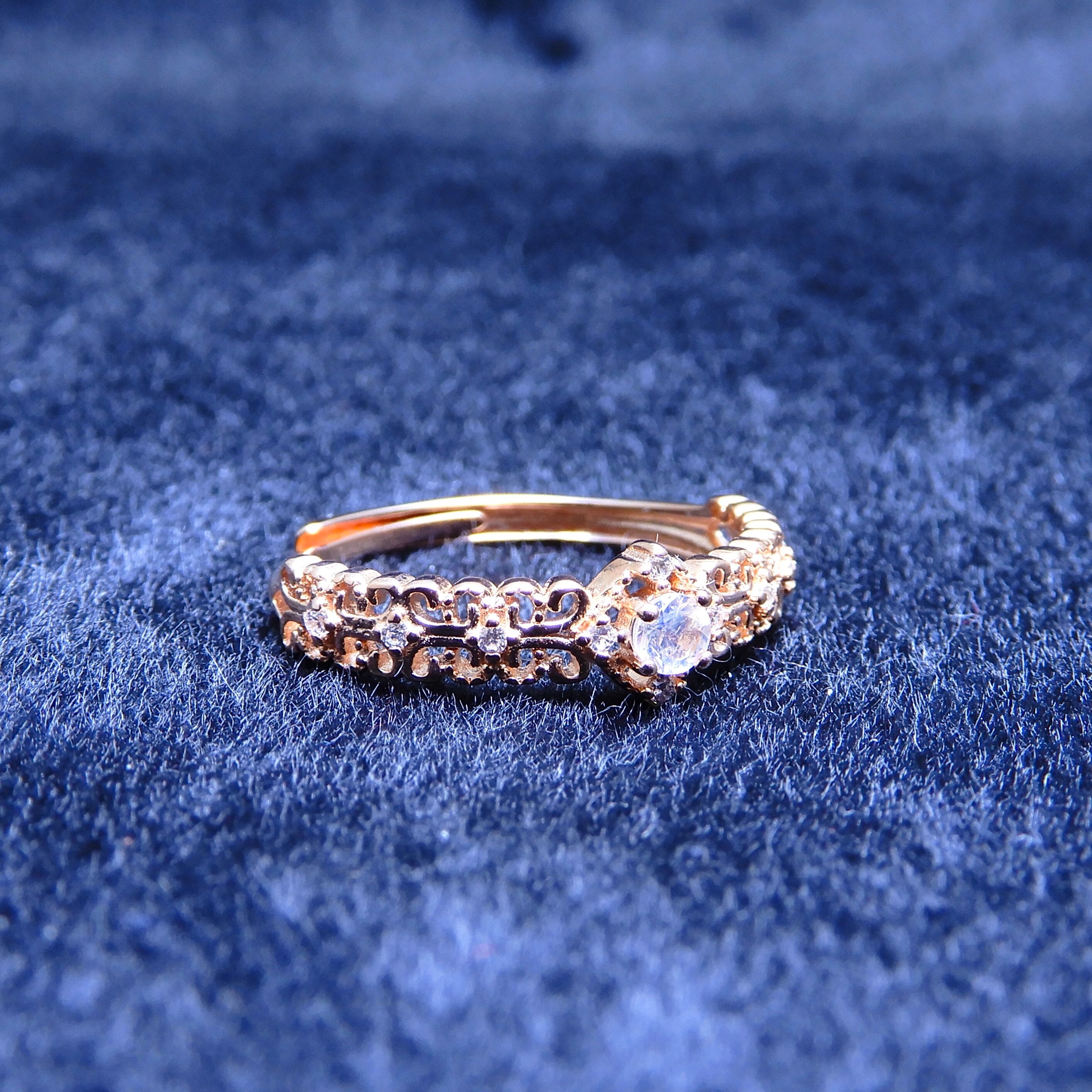 リング♦︎レインボームーンストーン♦︎PGカラー《0044》