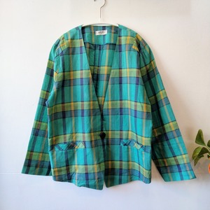 Green Check Jacket