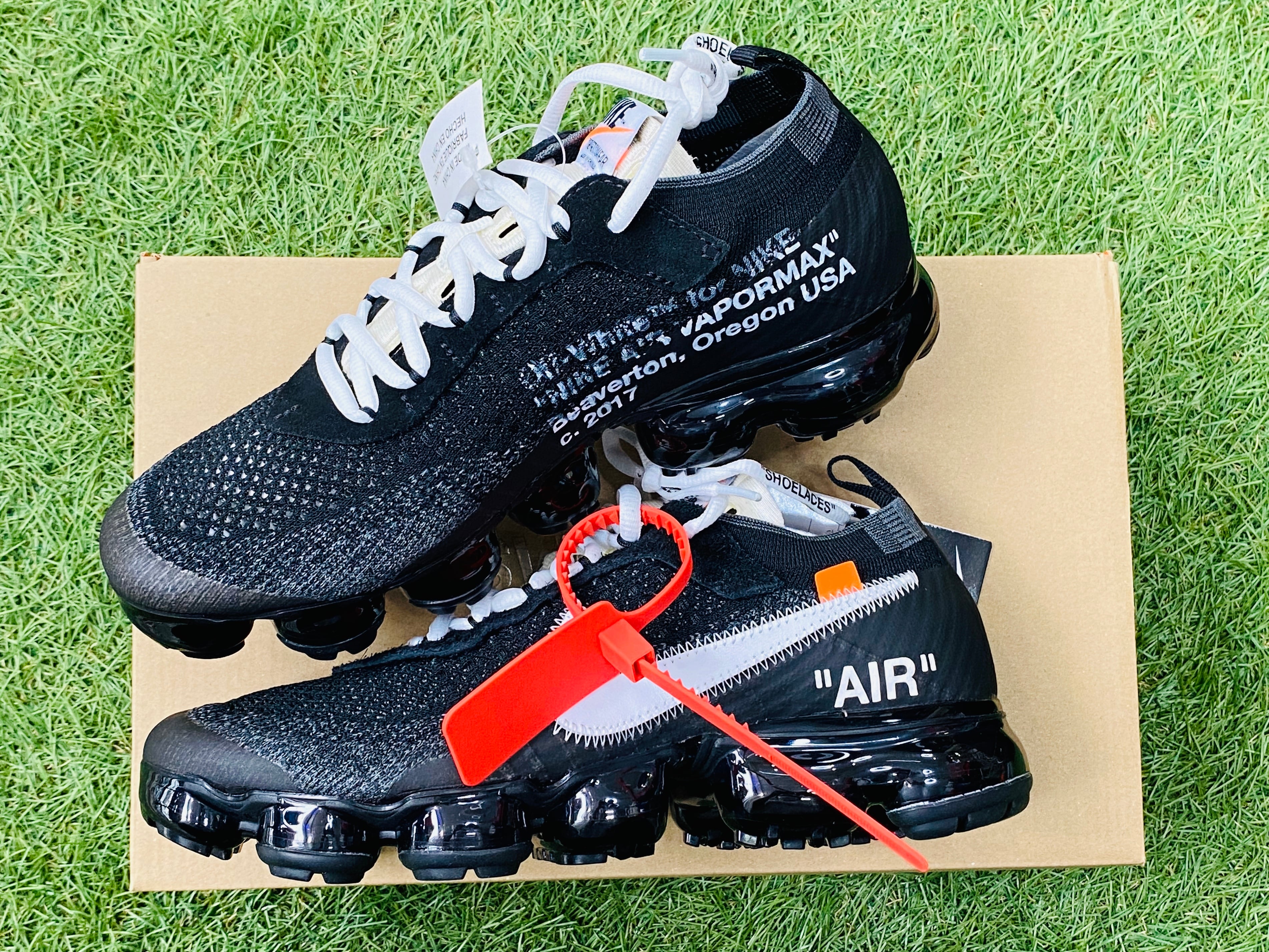 NIKE x OFF-WHITE THE:10 AIR VAPORMAX FK 25cm AA3831-001 600JI9160 
