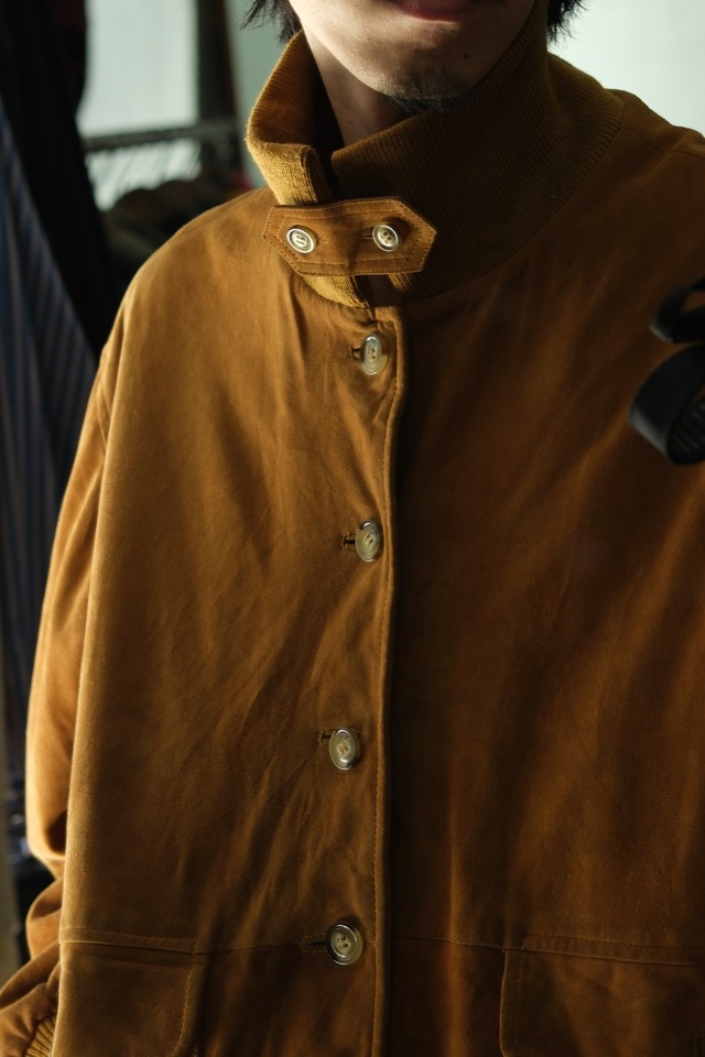 Utah／"BARRED'S COLLECTION" goat suede valstar jacket