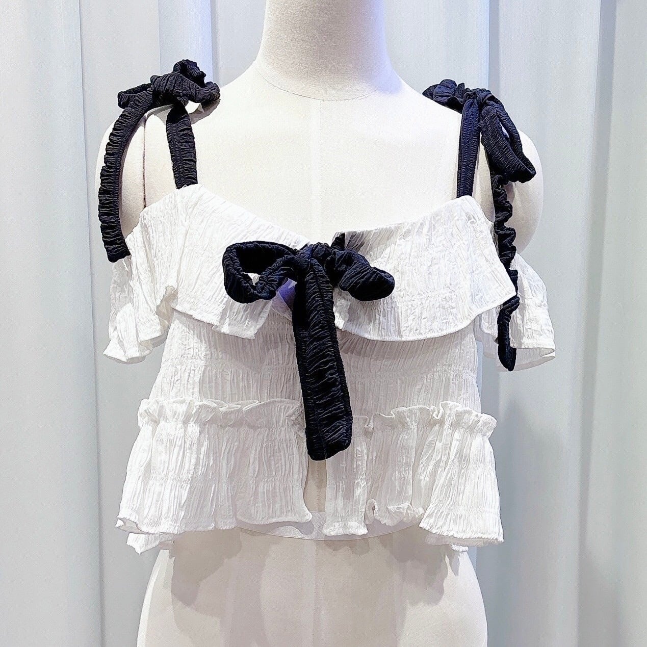 LilLilly ポンチリボンキャミドレス LilLilly ポンチリボンキャミドレス