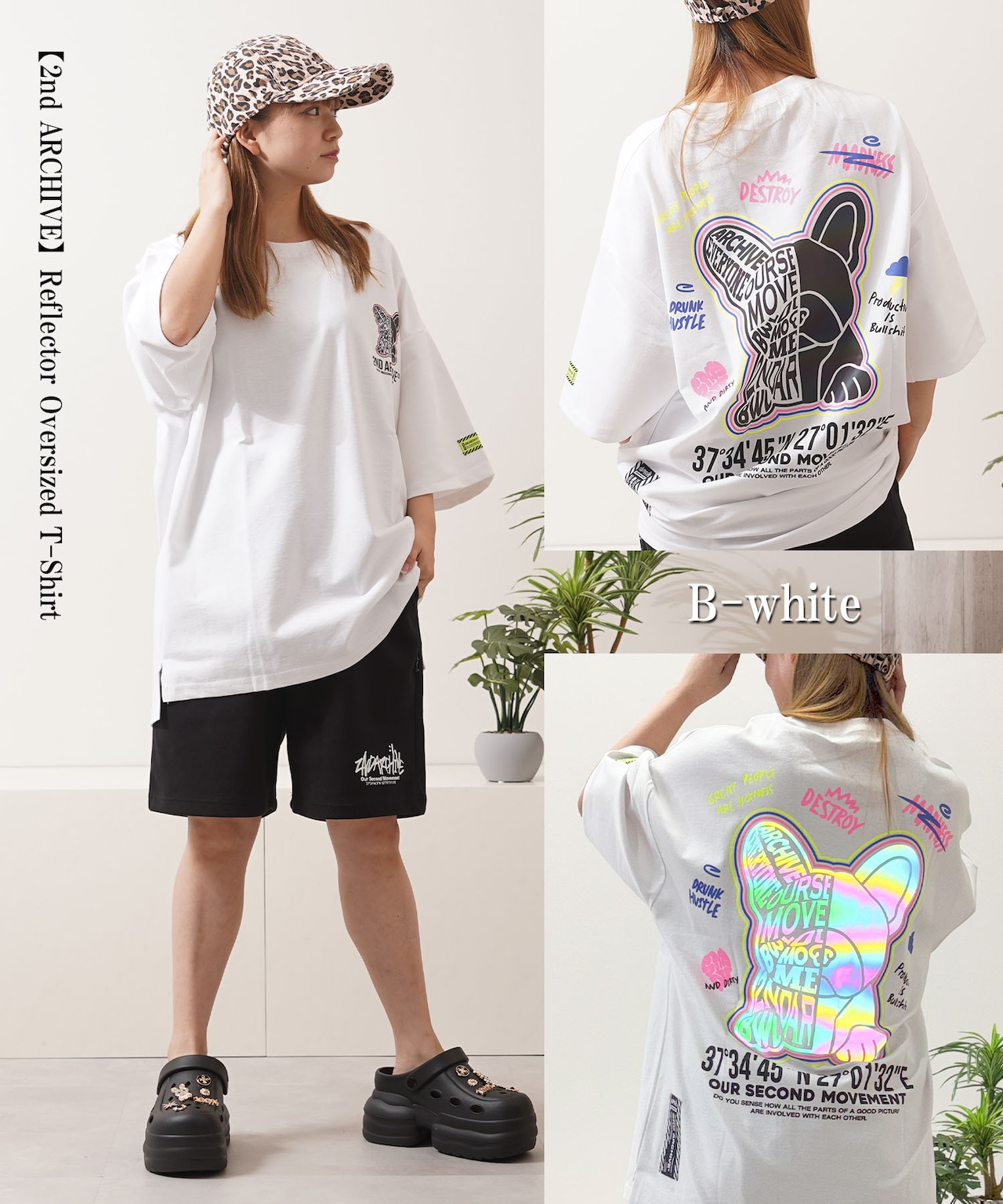 ◆2nd ARCHIVE リフレクター Tee◆kr-25001