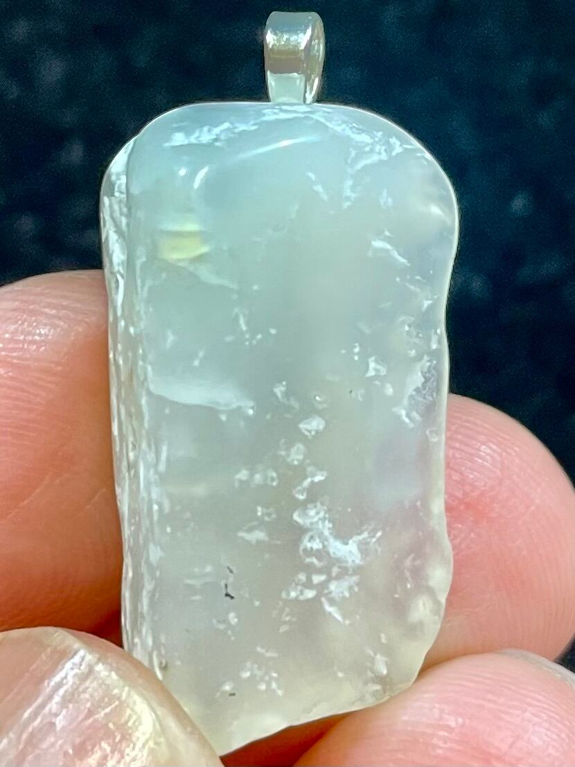 2) 人生の流れを創る!魂のクリアリング「新生マウントシャスタ・オパール」シルバーPT(中)