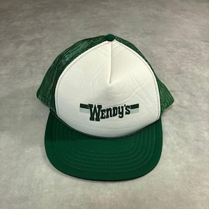 90s Wendy's Madhatter トラッカーCAP グリーン