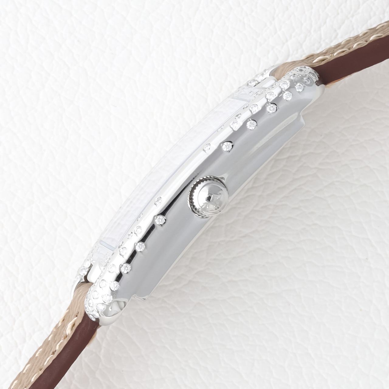 エルメス ナンタケット ダイヤモンド シェル文字盤