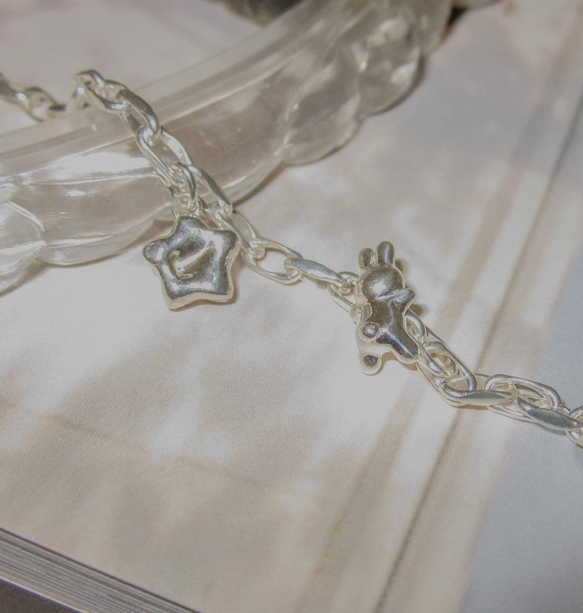 星とうさぎの bracelet 2 silver925 #LJ23080B-LJ24110B 2 | LANIE