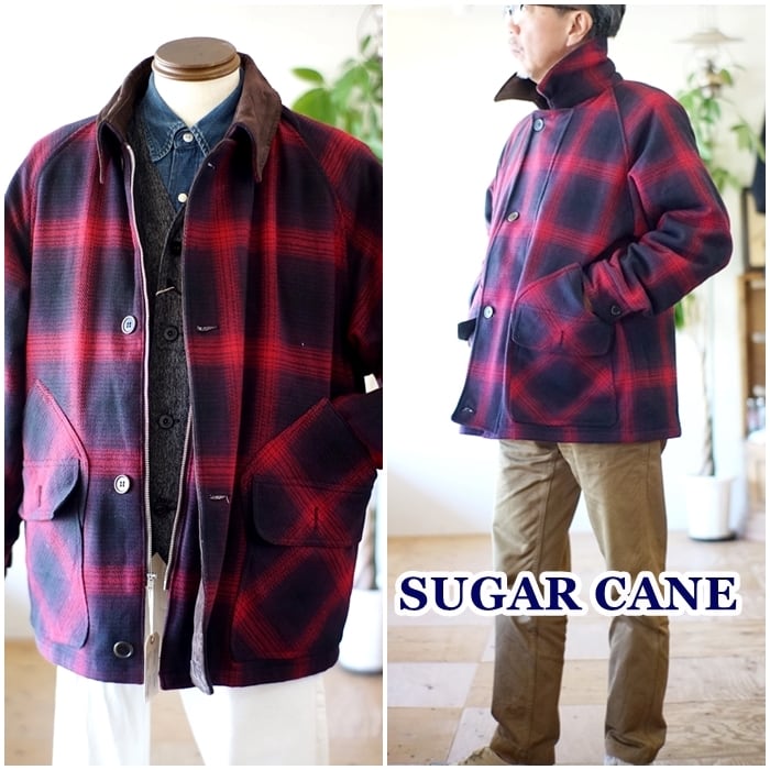 sugar cane シュガーケーン　コーディロイジャケット　カバーオール　L