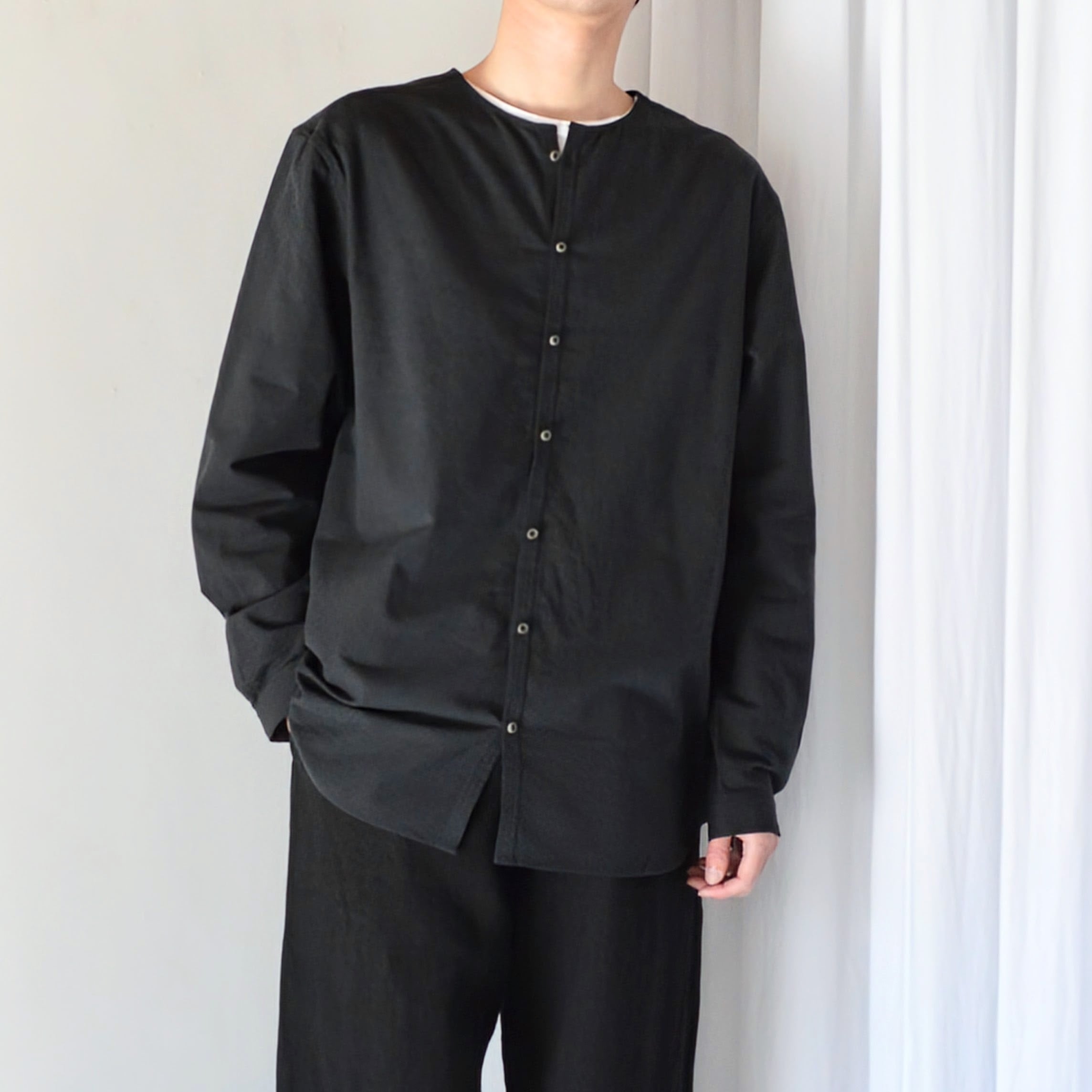 MITTAN / SH-147 OC絹シャンブレーシャツ | MA STORE
