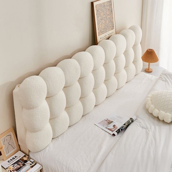 布張り長方形読書枕 ベッド背もたれサポートクッション 大型ヘッド