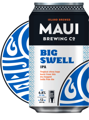 Maui Brewing Co. -​ マウイ ブリューイング カンパニー -Big Swell IPA 6本 (355ml缶)