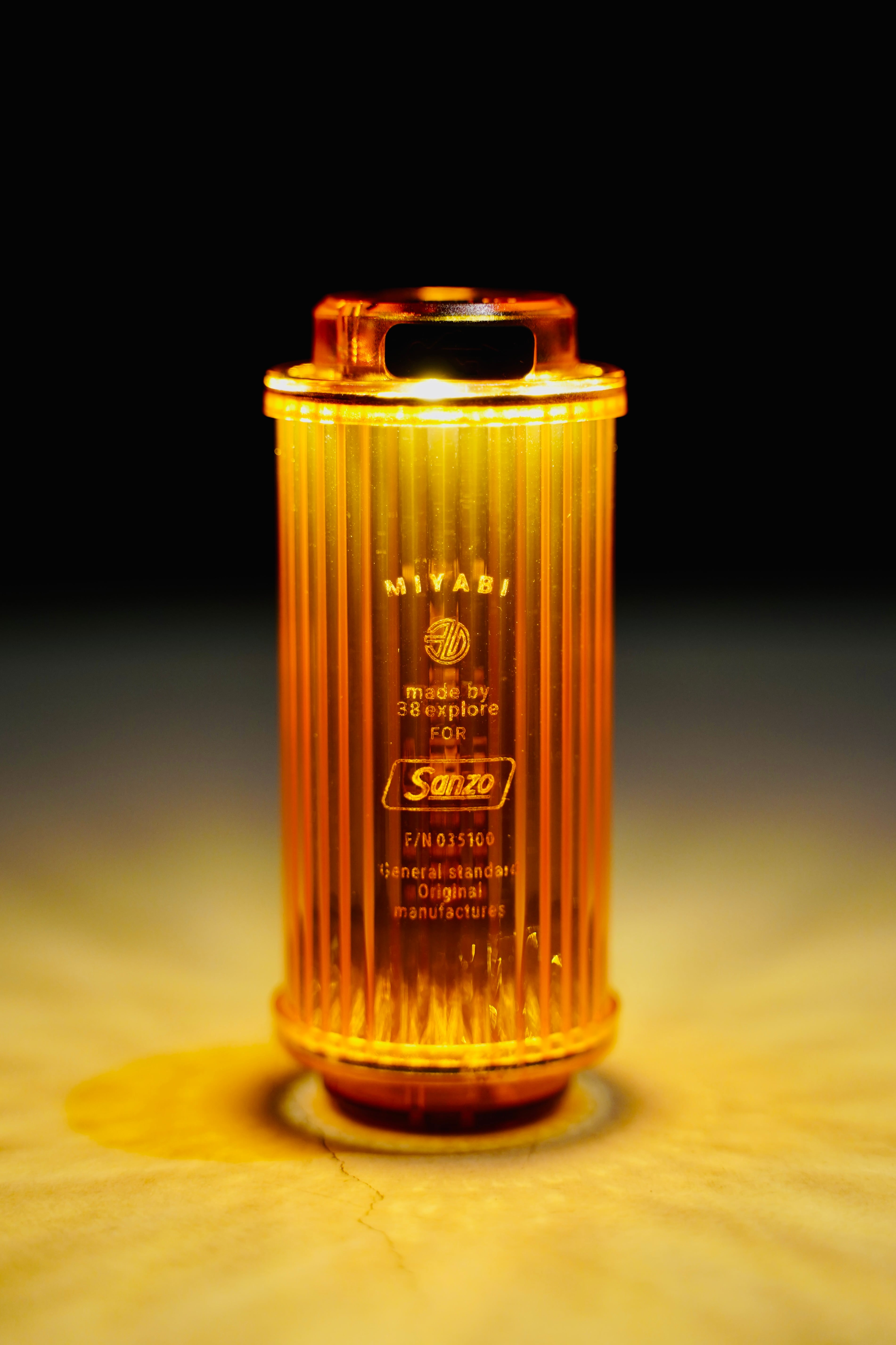 サンゾー工務店 _ 38灯 The Force Amber | Geek Field