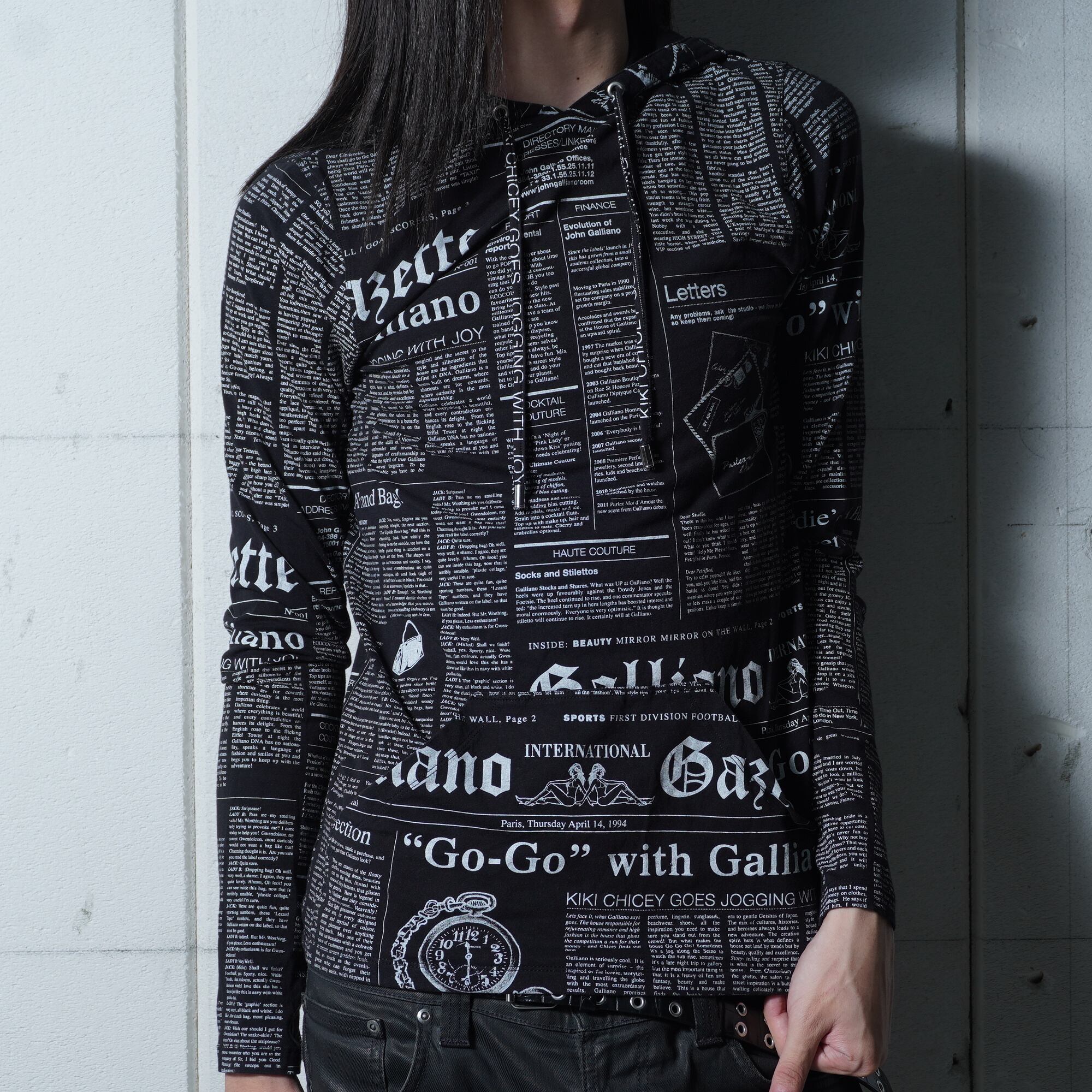 Jean Paul GAULTIER】ジャンポールゴルチエ ”ARCHIVE”ニュースペーパー