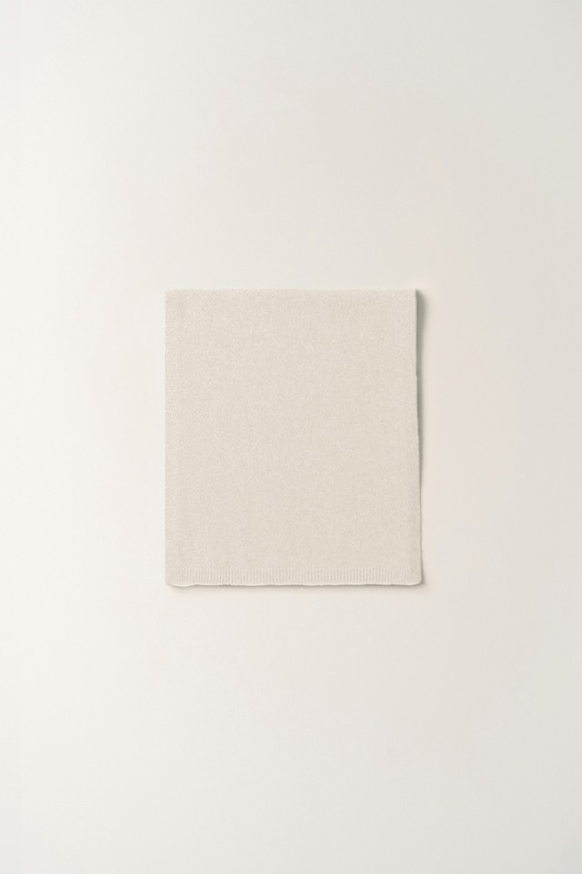 [NOTHING WRITTEN] Bisou baby alpaca muffler (Clean white) 正規品 韓国ブランド 韓国通販 韓国代行 韓国ファッション ナッシングリトゥン 日本 店舗