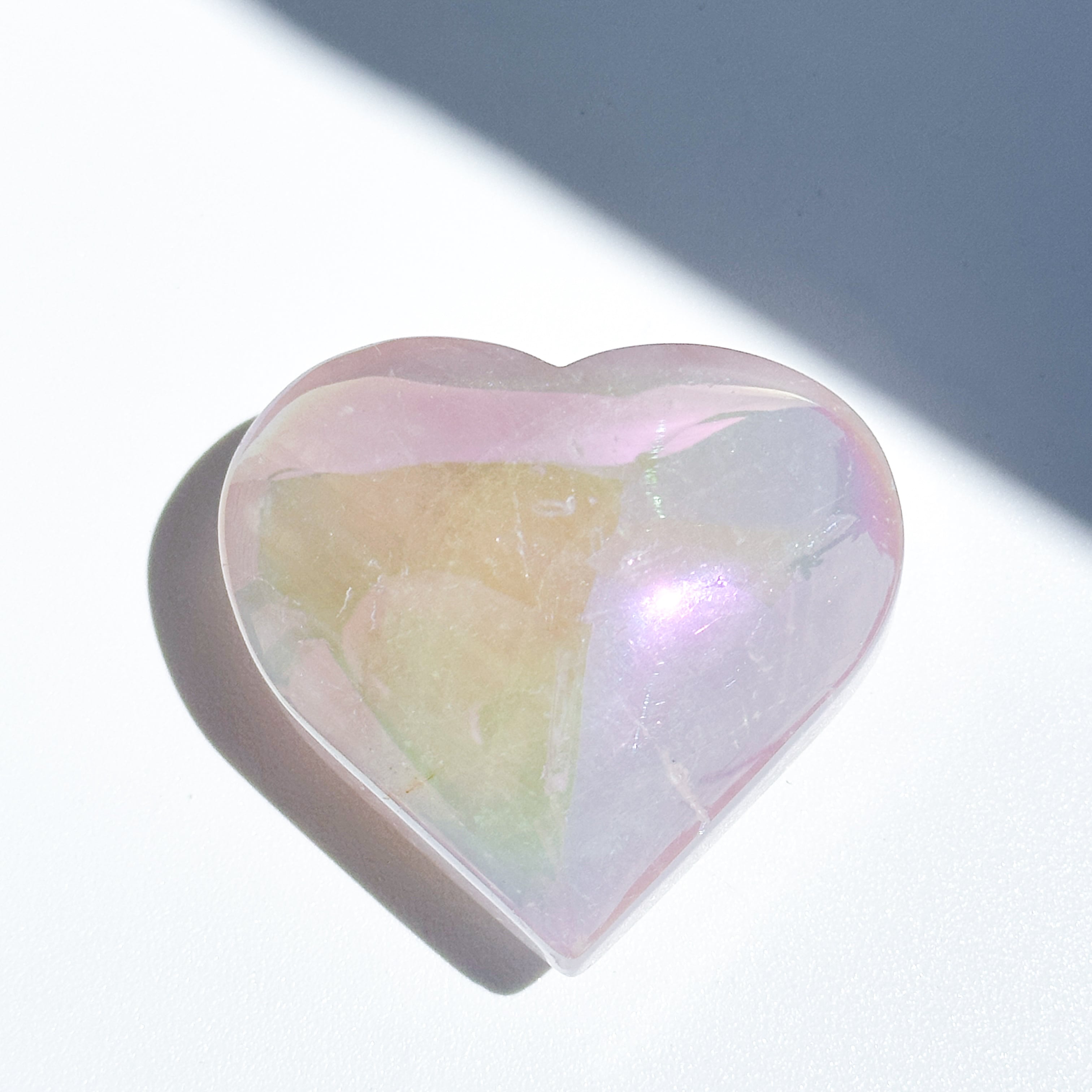 ♡エンジェルオーラローズクォーツ ハート83♡ Angel Aura Rose Quartz