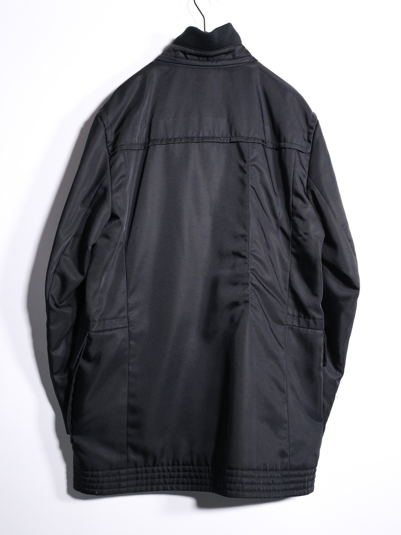 "HUGO BOSS" high- neck zip-up coat jacket - 14