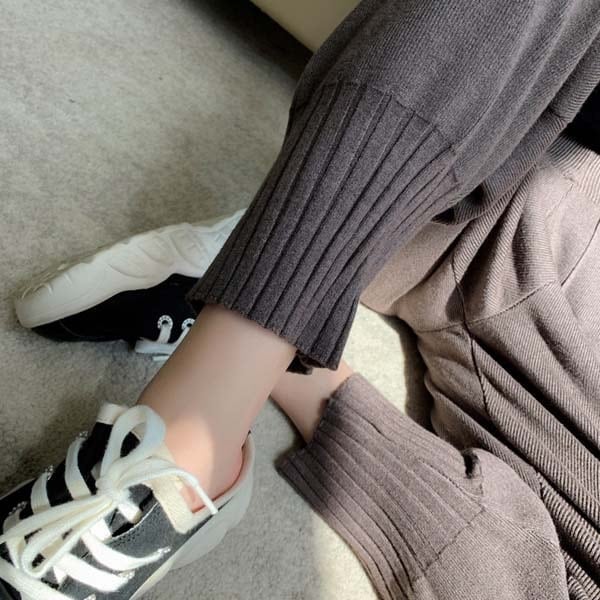 ニットジョガーパンツ ニットパンツ ジョガーパンツ 裾絞り ニットジョガーパンツ ニットパンツ ジョガーパンツ 裾絞り