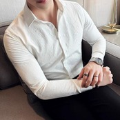 printed formal shirt 00302