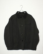 50s Western Field Gament Dyed Black Cotton Hunting Jacket