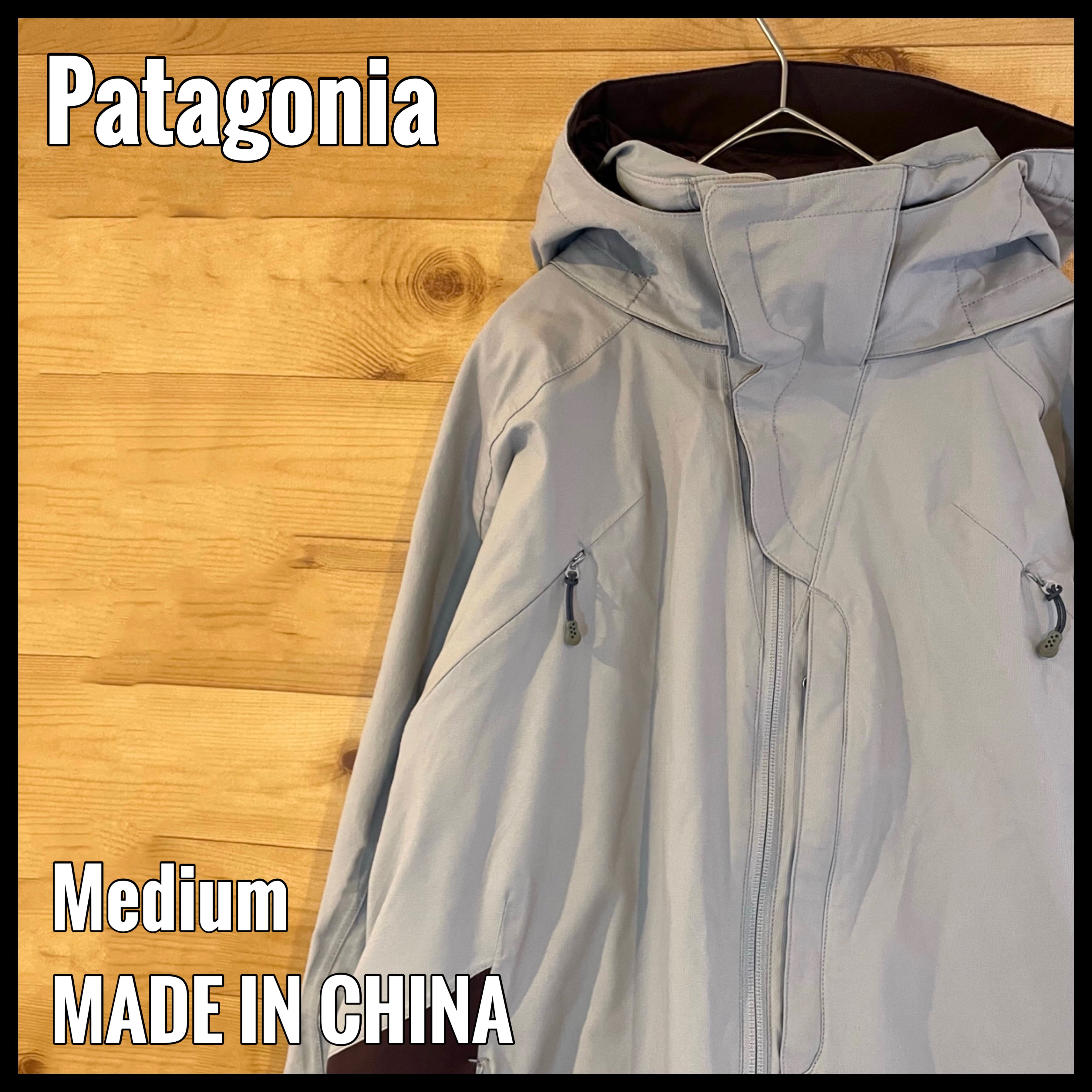 《大人気》patagonia☆パタゴニア☆M☆ビッグロゴ☆メキシコ製☆パーカー