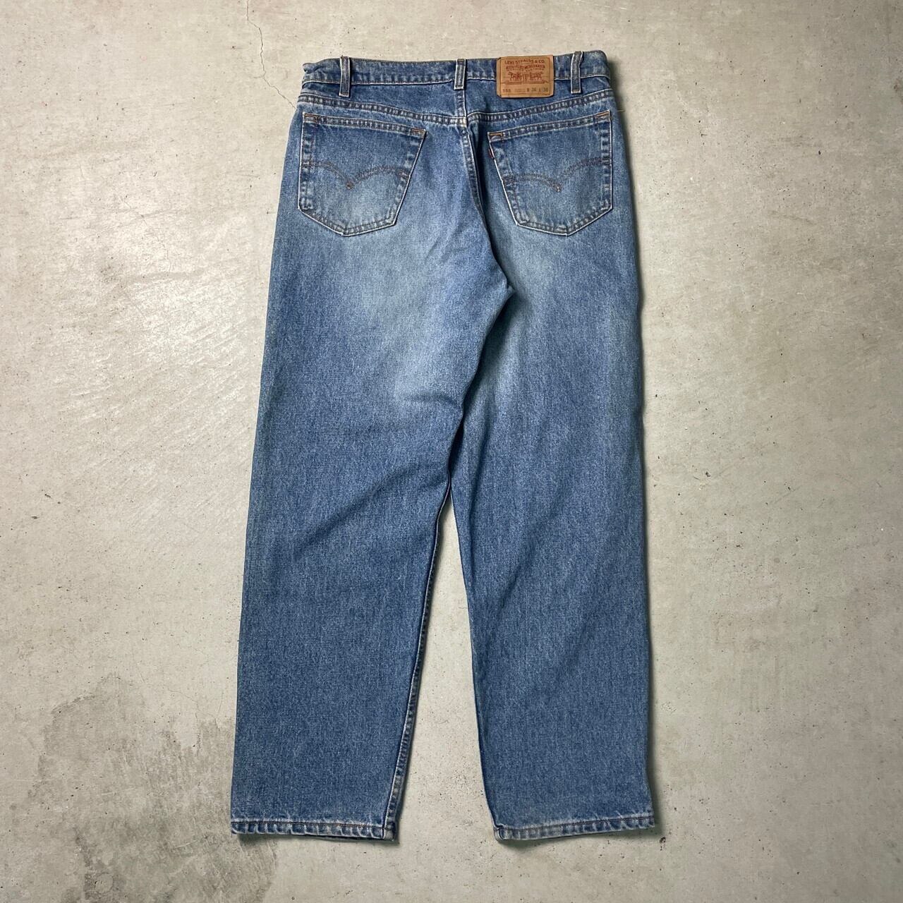 USA製 90年代 Levi's リーバイス 555 RELAXED FIT STRAIGHT LEG ワイド