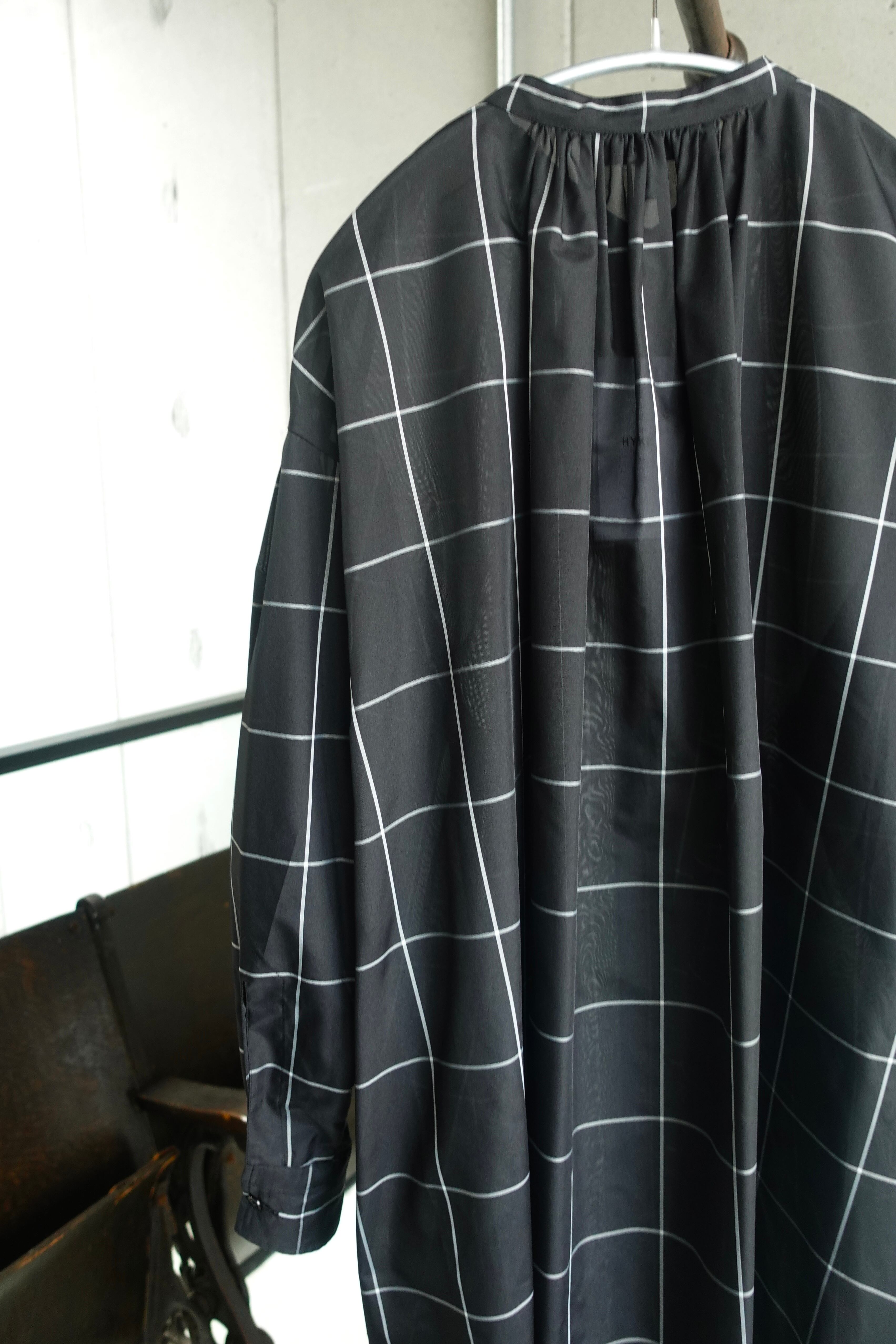 ハイク 22SS PLAID GATHERED DRESS 221-16128