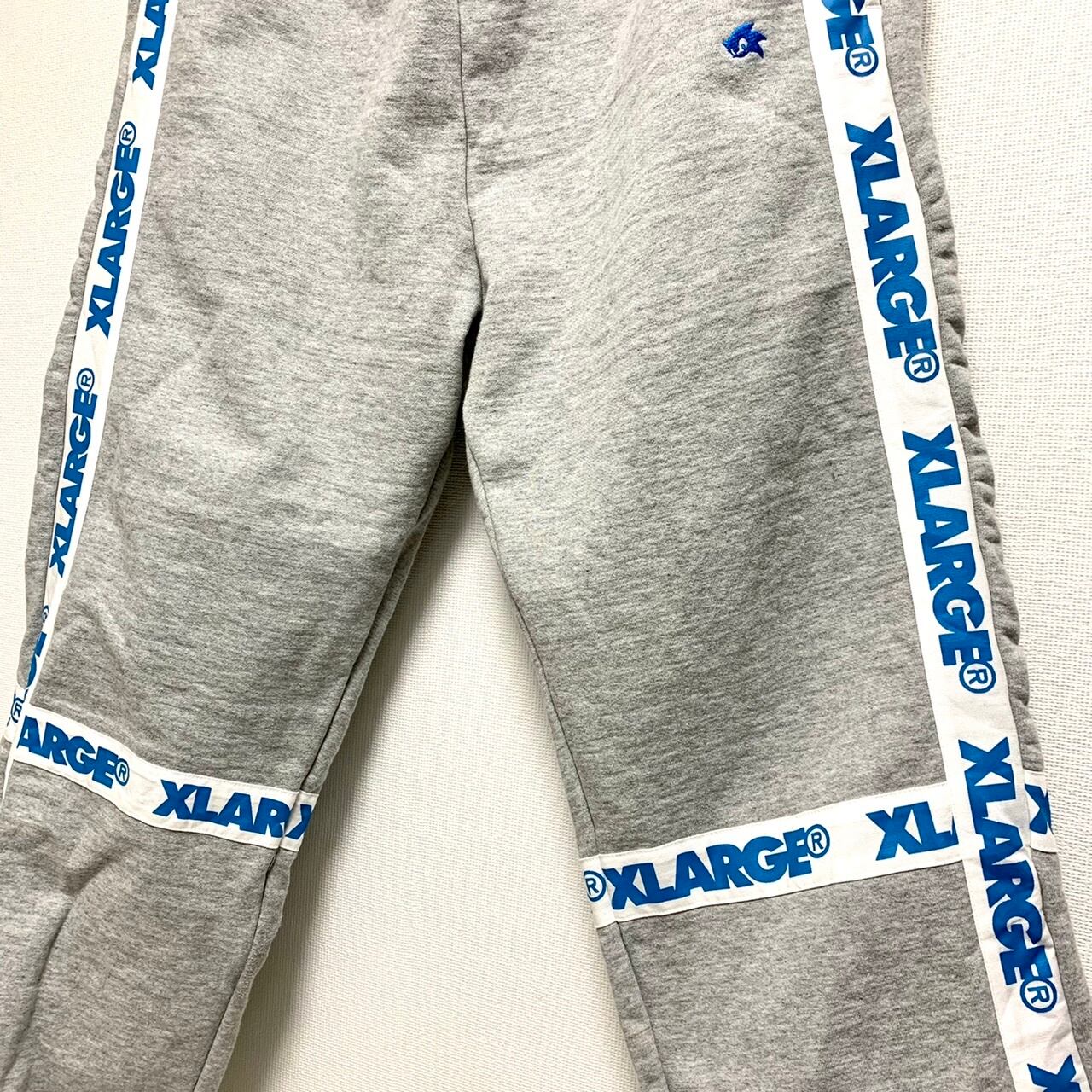 xlarge × sonic the heaghog コラボ　スウェットパンツ